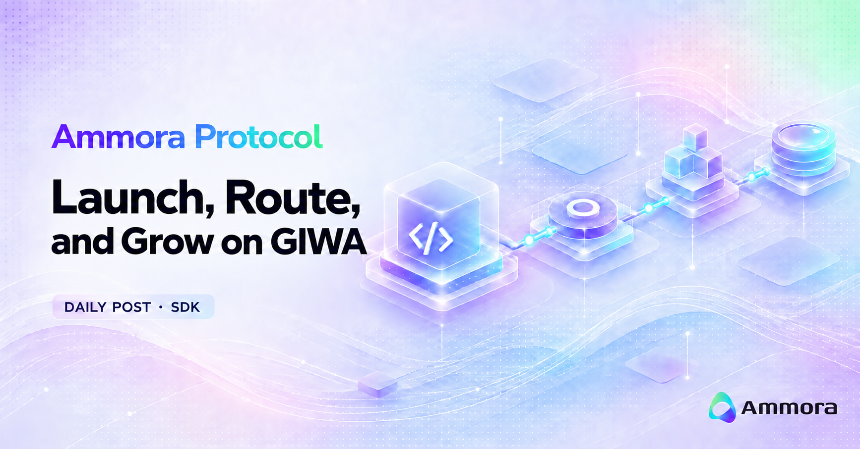 Ammora — Ammora helps apps launch tokens and route swaps on GIWA. Its SDK brings both into your…